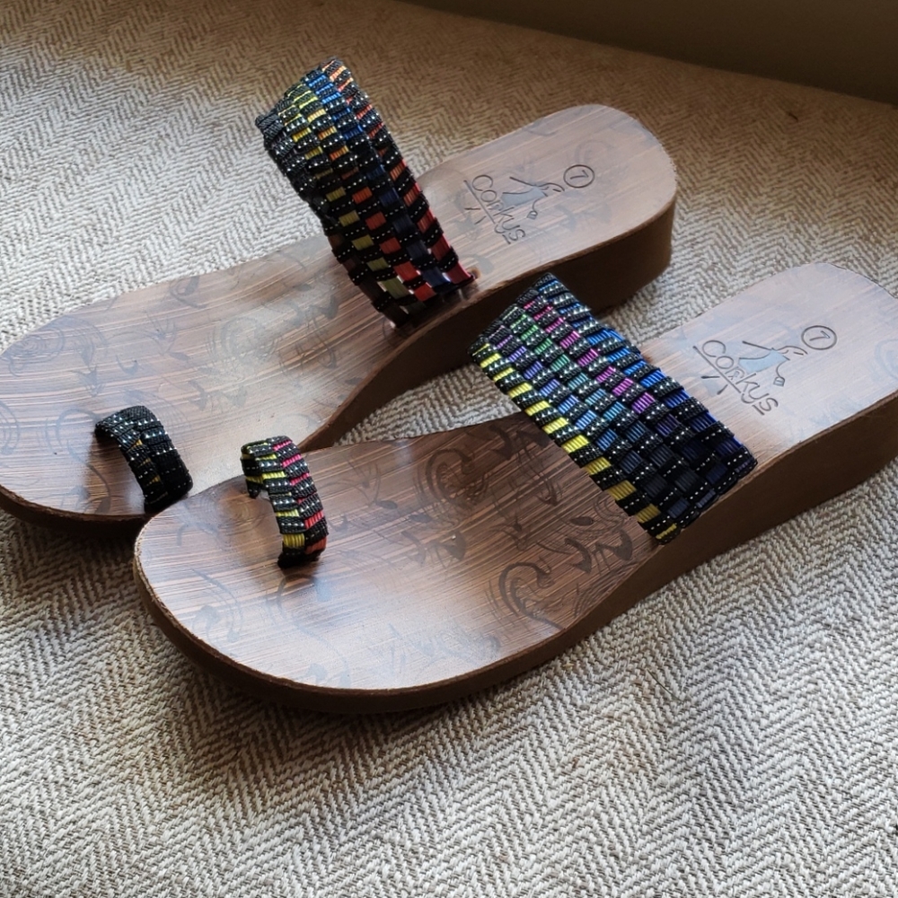 Ribbon sandles